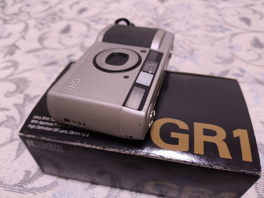 Ricoh GR1 コンパクトフィルムカメラ シルバー