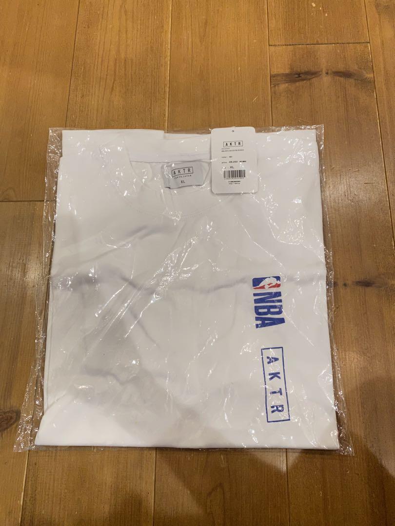 【完売品】AKTR×NBA コラボTシャツ 白XL