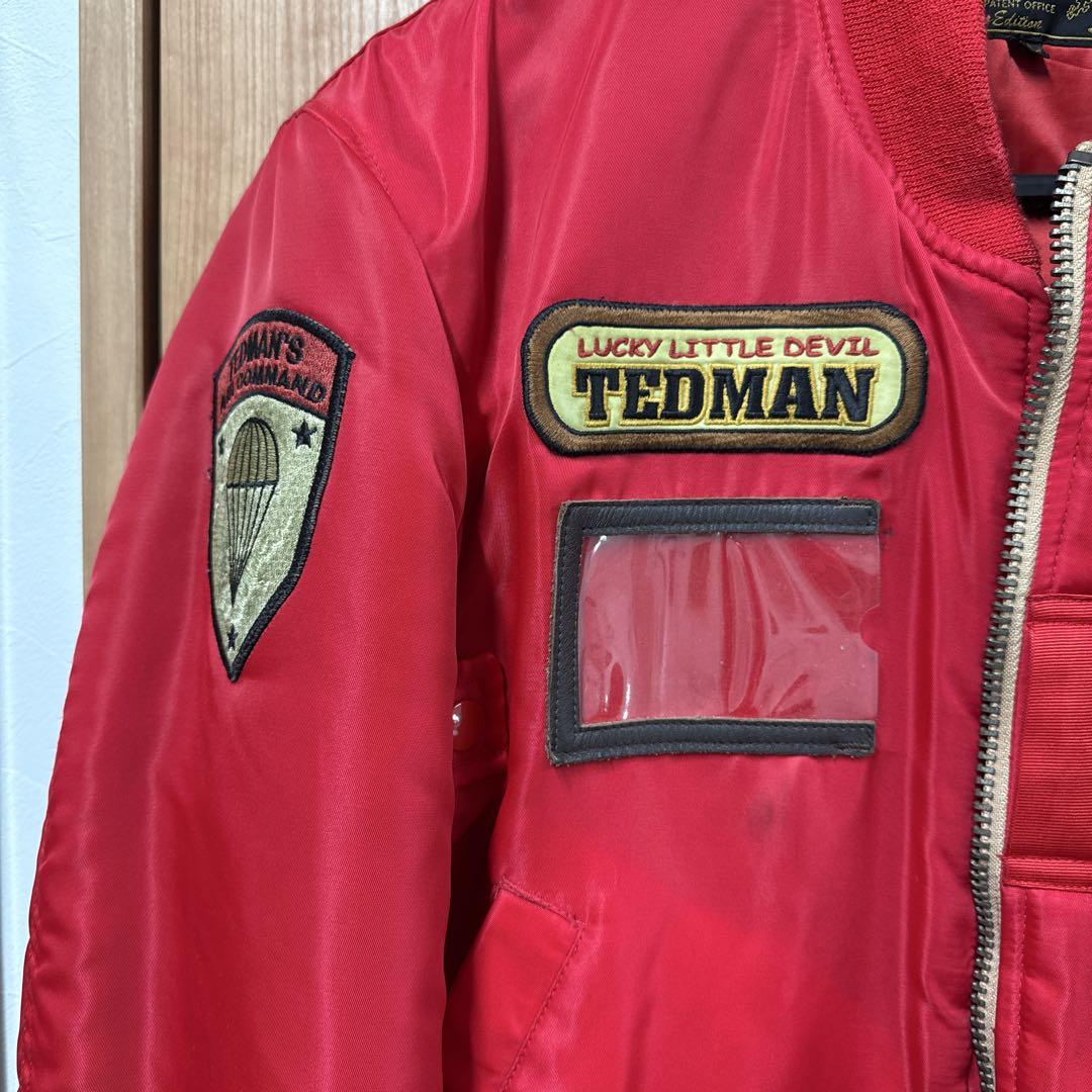 テッドマン TEDMAN MA-1 赤 36