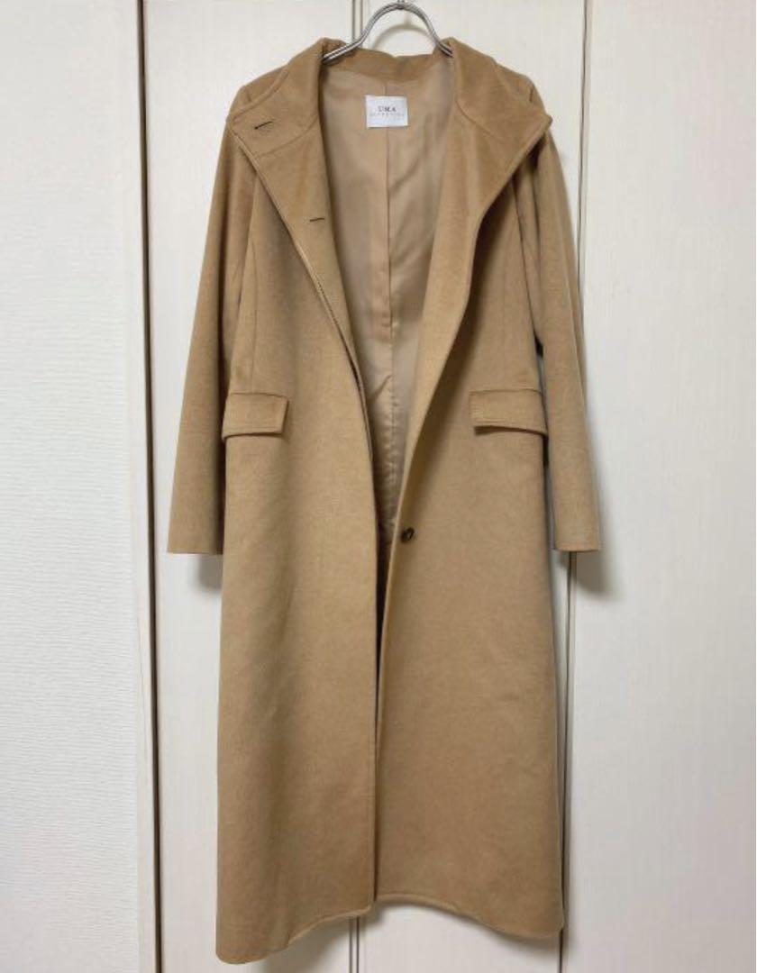 【超美品】ESTNATION エストネーション  カシミア ロングコート