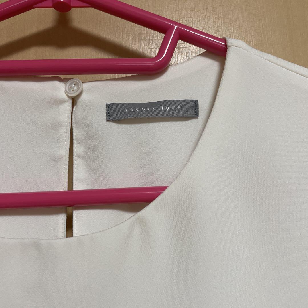 theory luxe Marvine Elida 3 ブラウス アイボリー - メルカリ