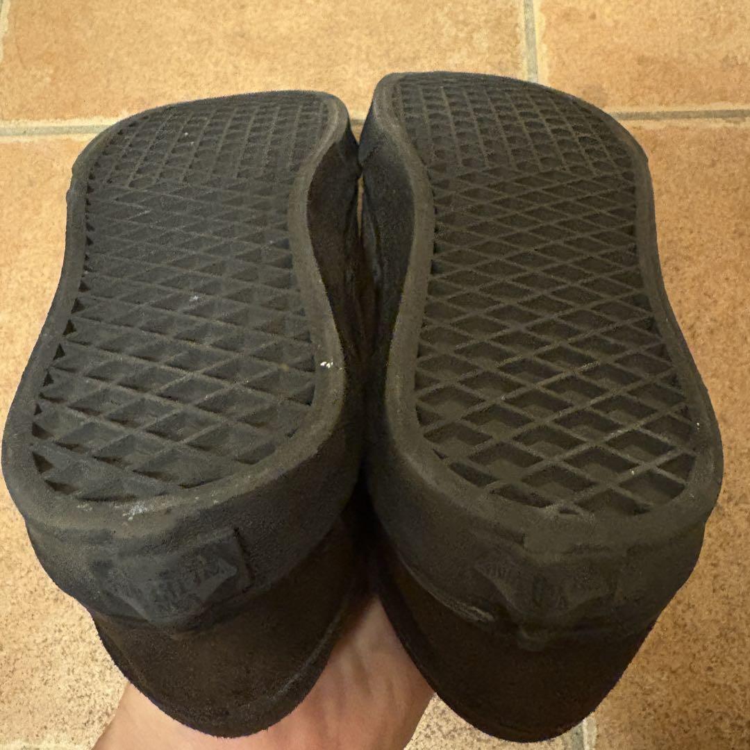 VANS ローファー スエード ブラウン