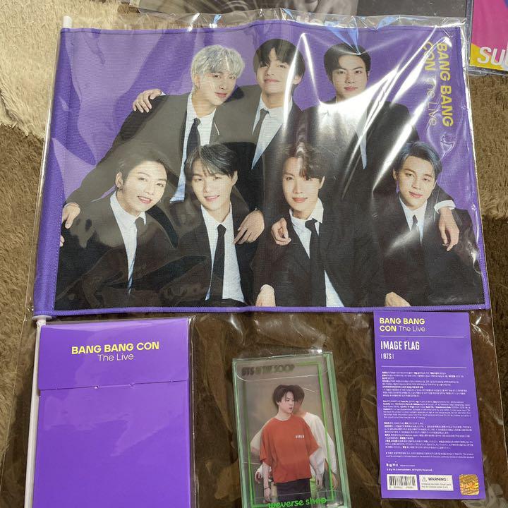 bts bt21 tinytan グッズ バンバンコン シーグリ ポスター
