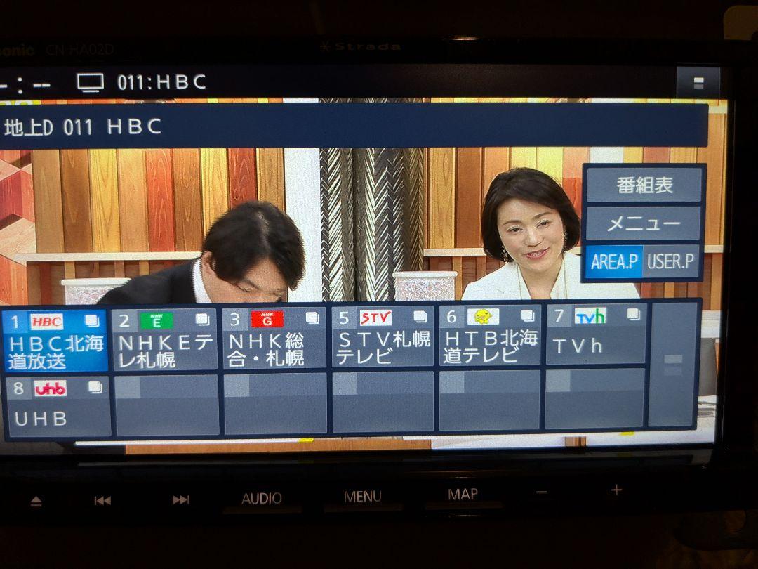 Panasonic CN-HA02D 7インチ フルセグTV地図2022年