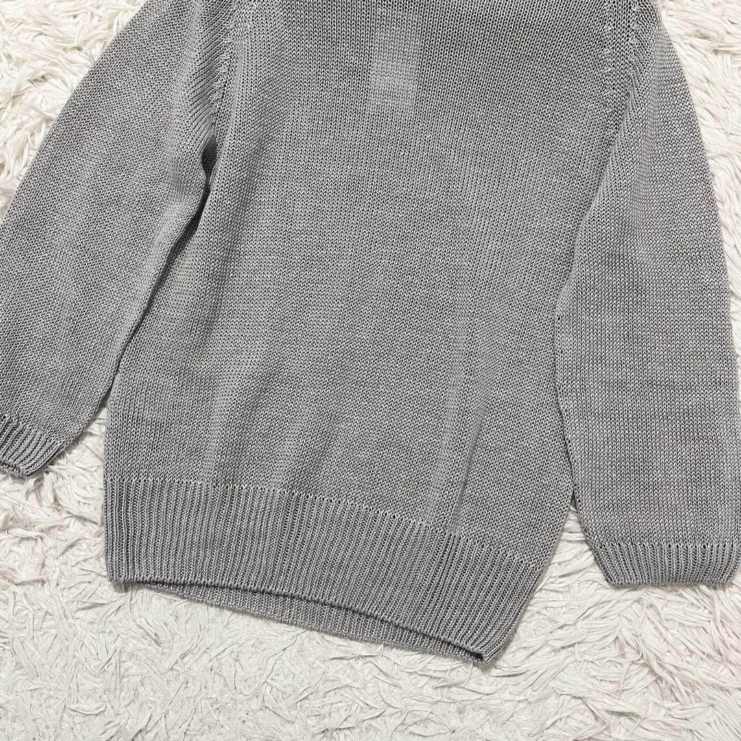 ✨美品✨マーガレットハウエル クルーネックニット リネン 七分