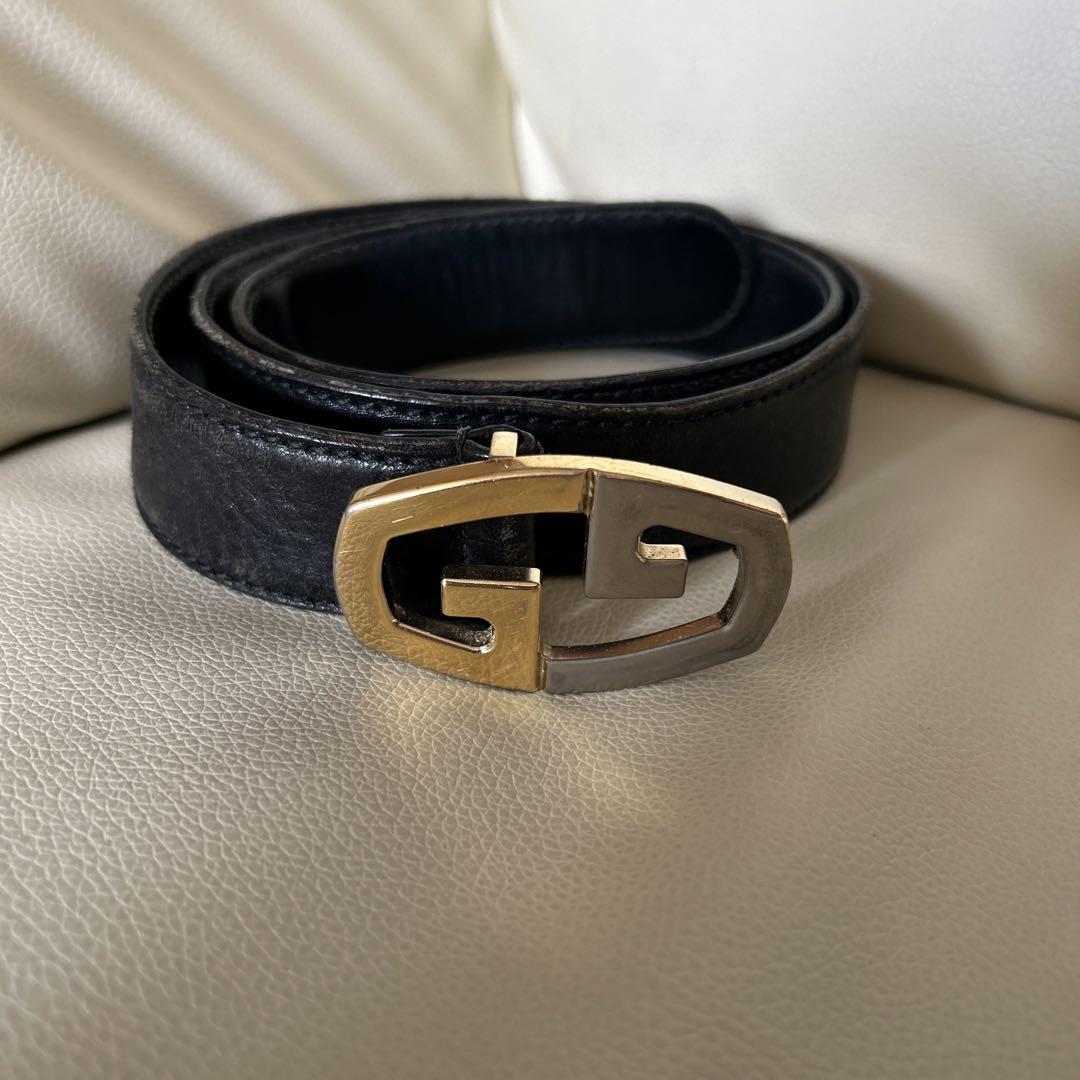 GUCCI ブラックレザーベルト シルバーゴールド　メンズ 楽天市場】GUCCI グッチ ベルト メンズ 473030 CWCWN 1070 GG