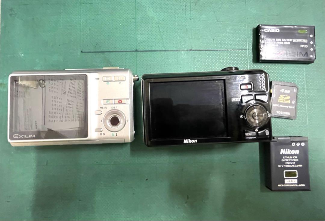 ジャンク品 CASIO EXILIM Nikon COOLPIX セット