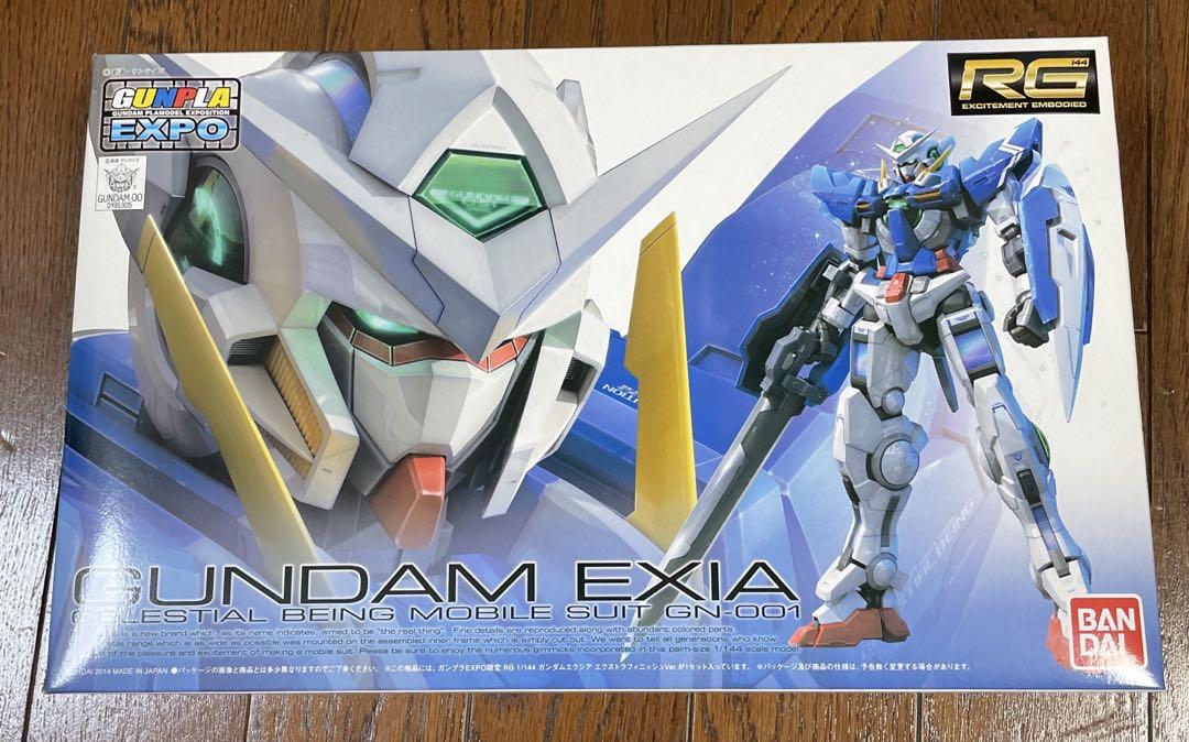 RG ガンダム エクシア エクストラフィニッシュVer. ガンプラEXPO