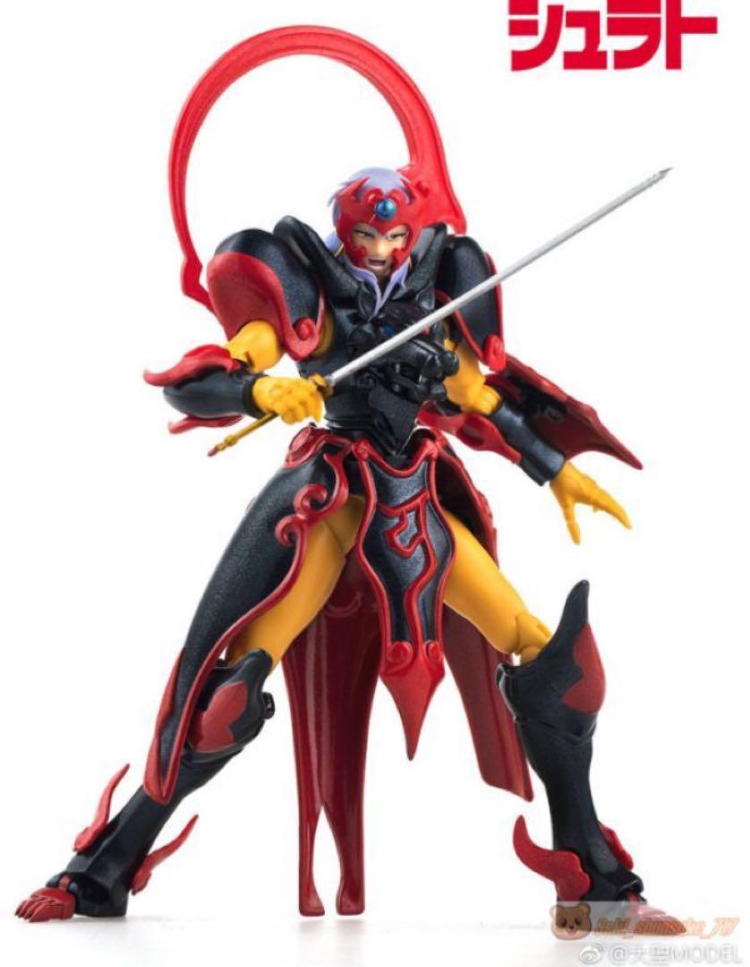 天空戦記　シュラト（中古、未使用品）修羅王シュラト　夜叉王ガイ　可動式　アニメ
