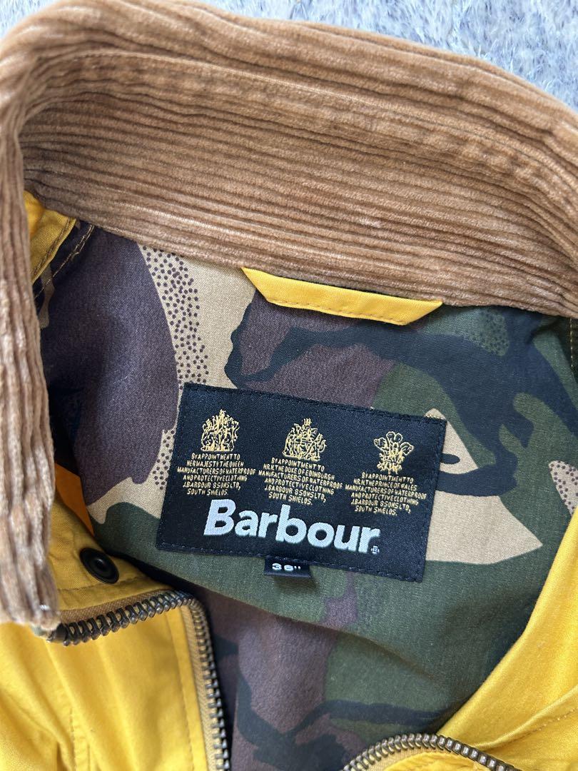2025最新のスタイル Barbour 36 ジャケット コーデュロイ襟 イエロー ジャケット・アウター