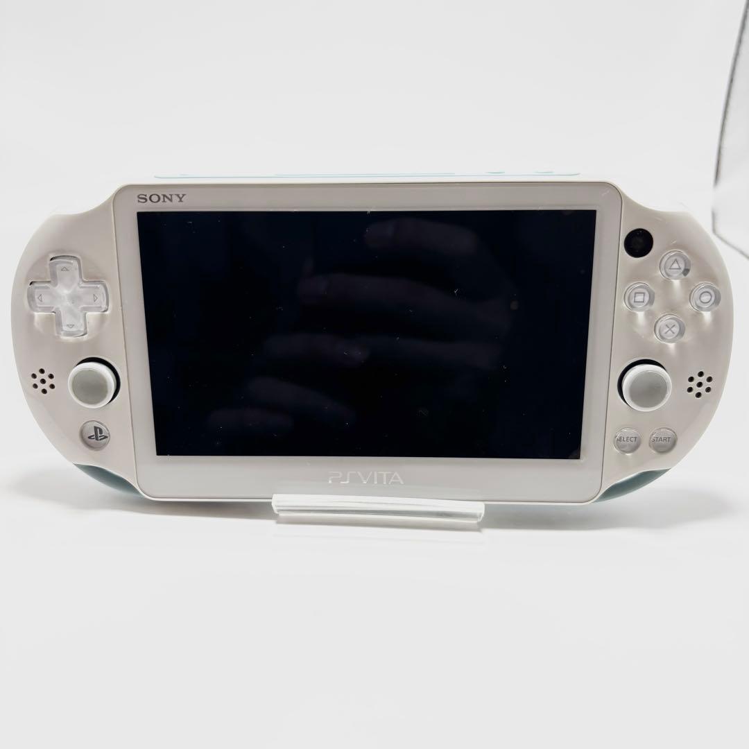 【美品】SONY PS Vita PCH-2000 ホワイト×ライトブルー 【美品】SONY PS Vita PCH-2000 ホワイト×ライトブルー