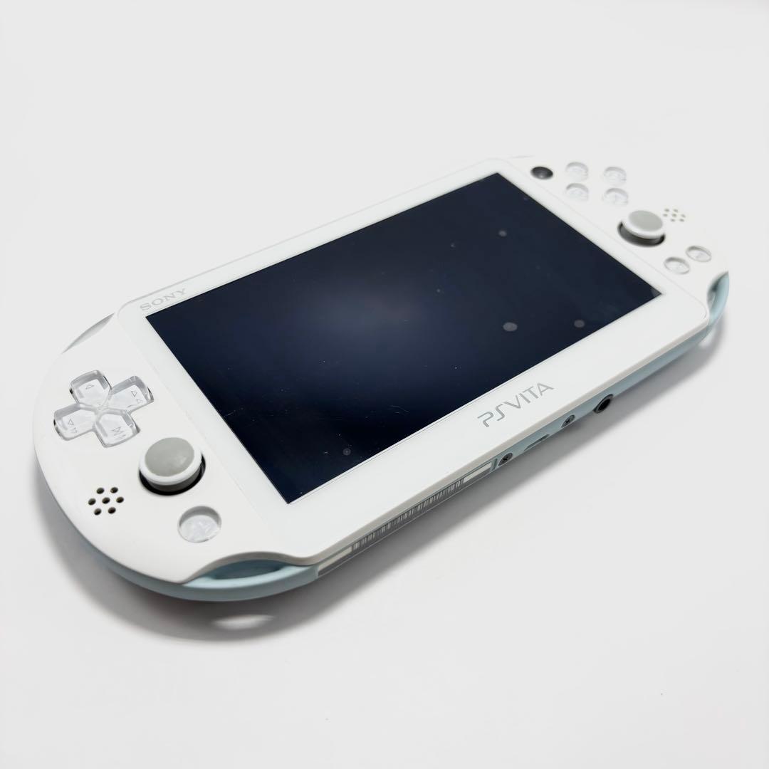 【美品】SONY PS Vita PCH-2000 ホワイト×ライトブルー 【美品】SONY PS Vita PCH-2000 ホワイト×ライトブルー