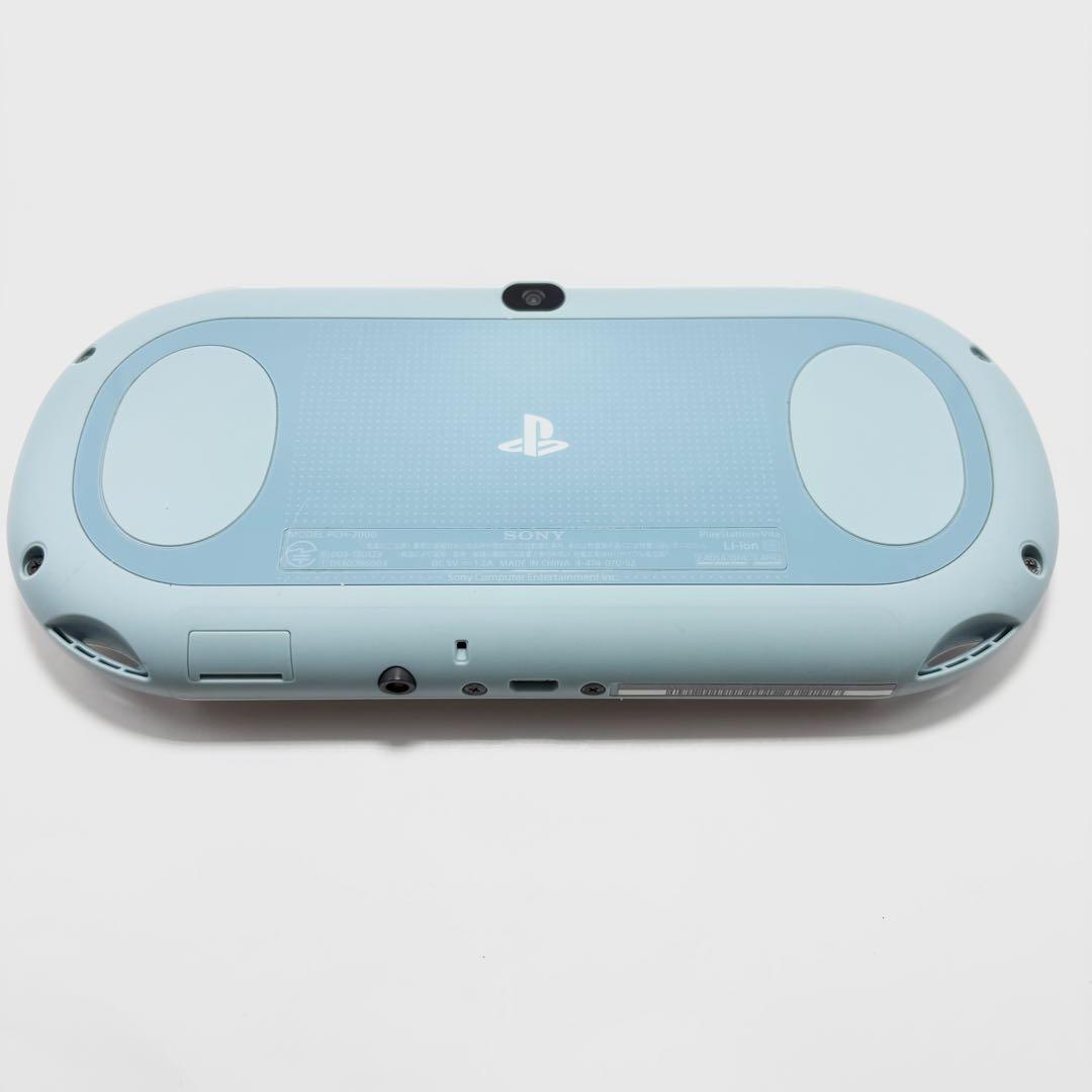 【美品】SONY PS Vita PCH-2000 ホワイト×ライトブルー 【美品】SONY PS Vita PCH-2000 ホワイト×ライトブルー