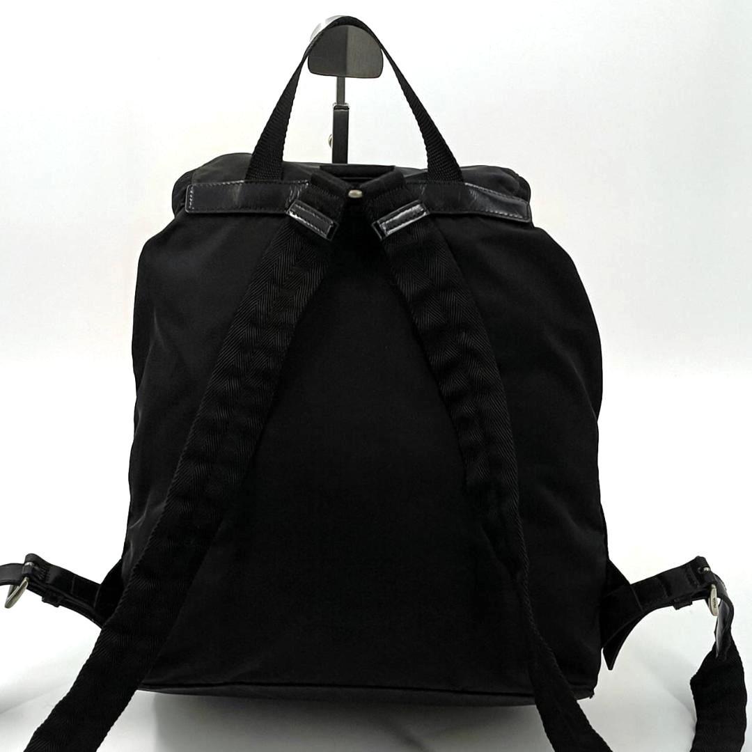美品✨プラダ リュック バックパック 三角ロゴ 巾着 テスート