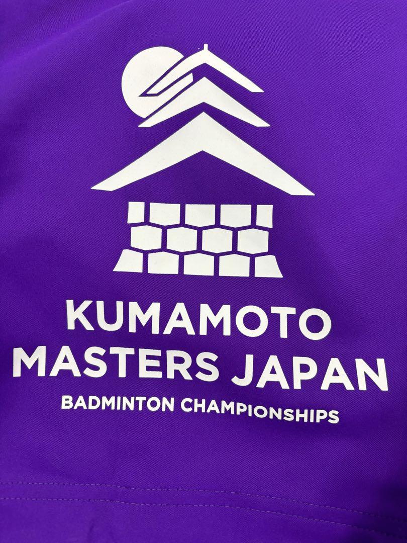 熊本マスターズバドミントン　ボランティアウェア　サイズO