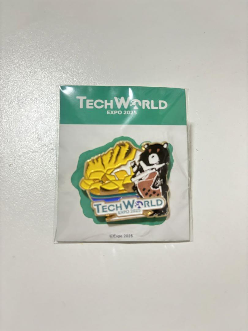 大阪万博 EXPO2025 ピンバッジ TECH WORLD 非売品 - メルカリ