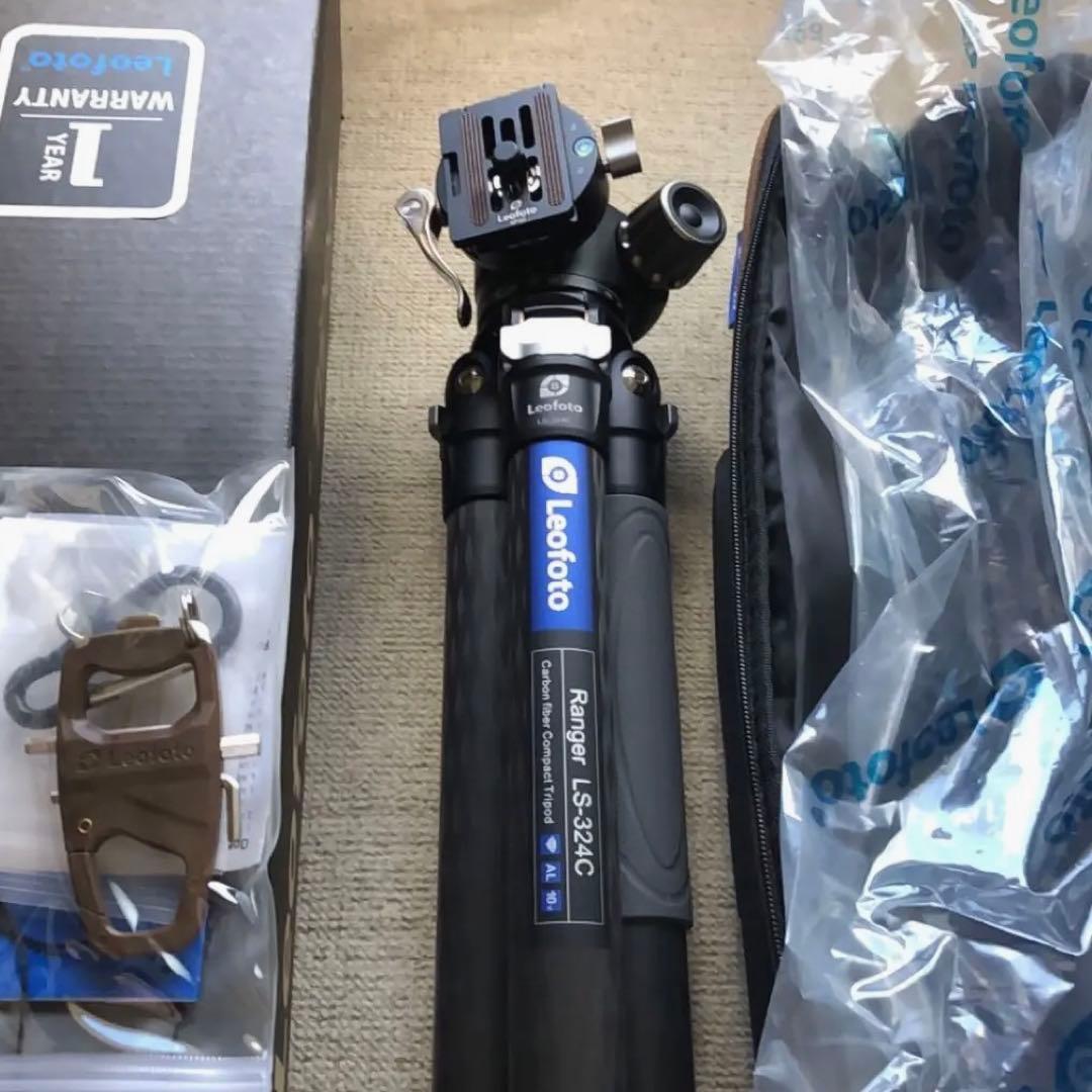 レオフォト LS-324C LH-40PCL レンジャー 三脚 自由雲台セット