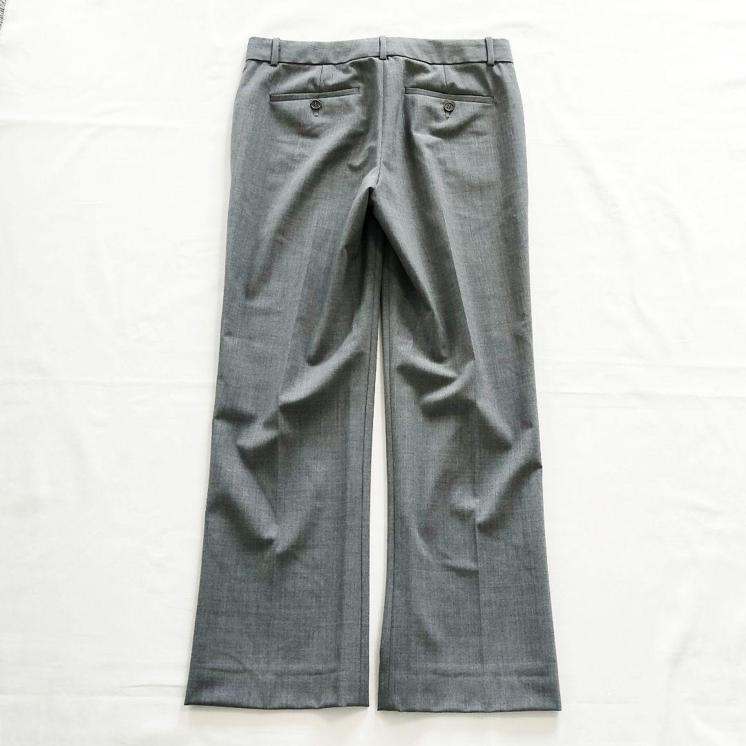 美品 theory パンツ ウール混 グレー シーズンレス サイズ4 セオリー