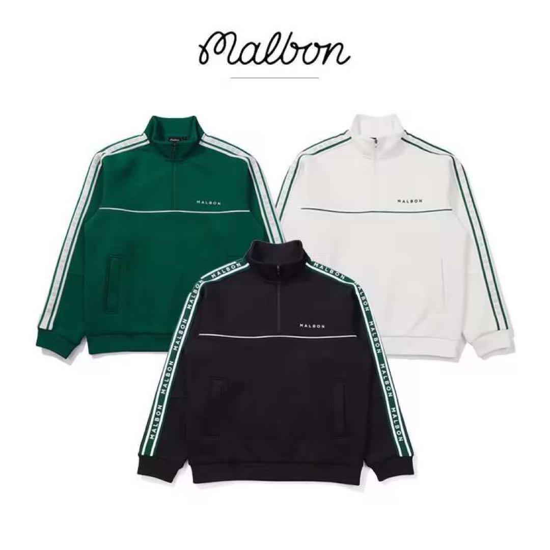 Malbon golf マルボンゴルフ ひきずら メンズ 長袖 ウェア