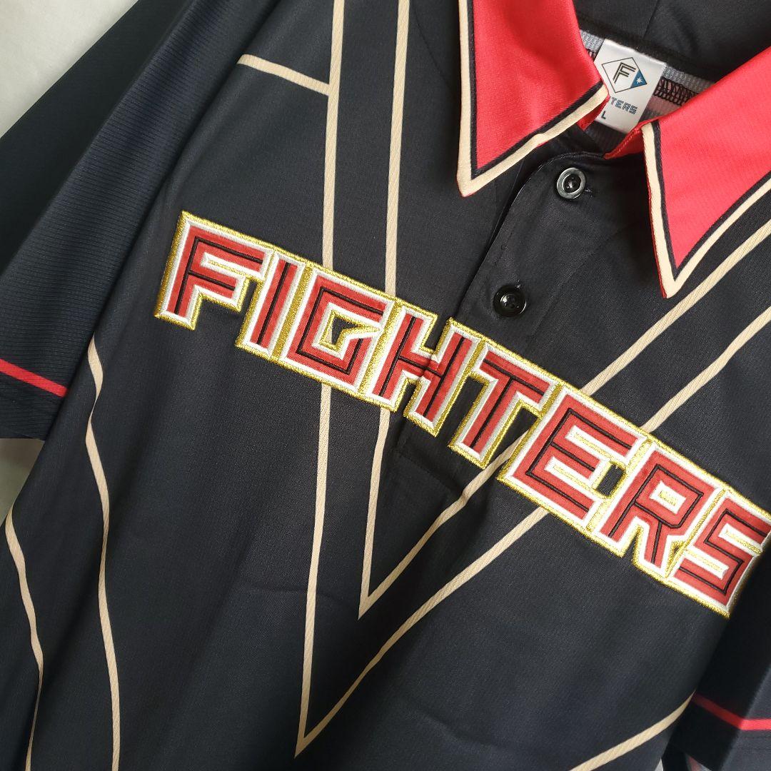北海道日本ハムファイターズ襟つき 新庄監督 プロデュース 野球 ユニフォーム 黒