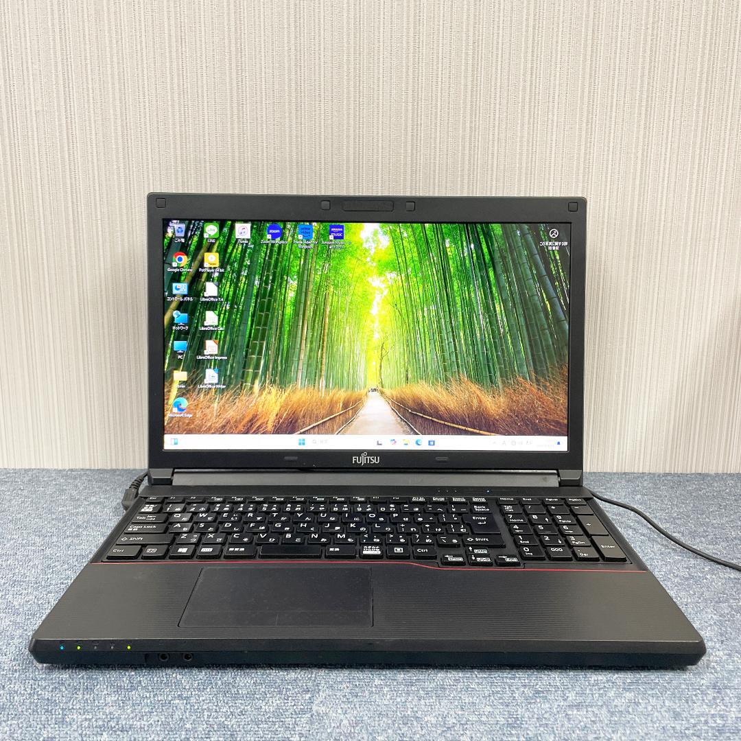 ノートパソコン Windows11 オフィス付き 爆速SSD搭載 初期設定済み