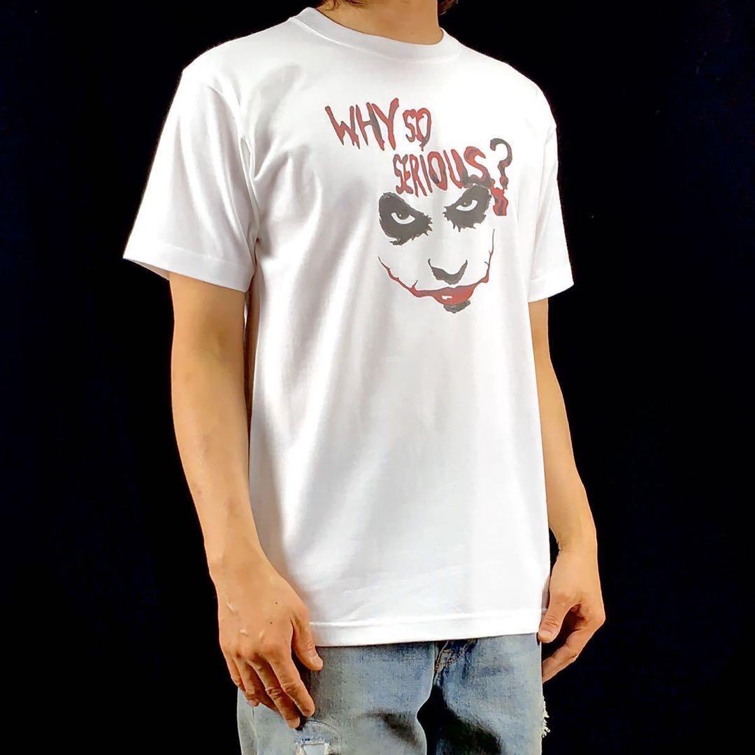 新品 ダークナイト ヒースレジャー JOKER ジョーカー ビッグ T