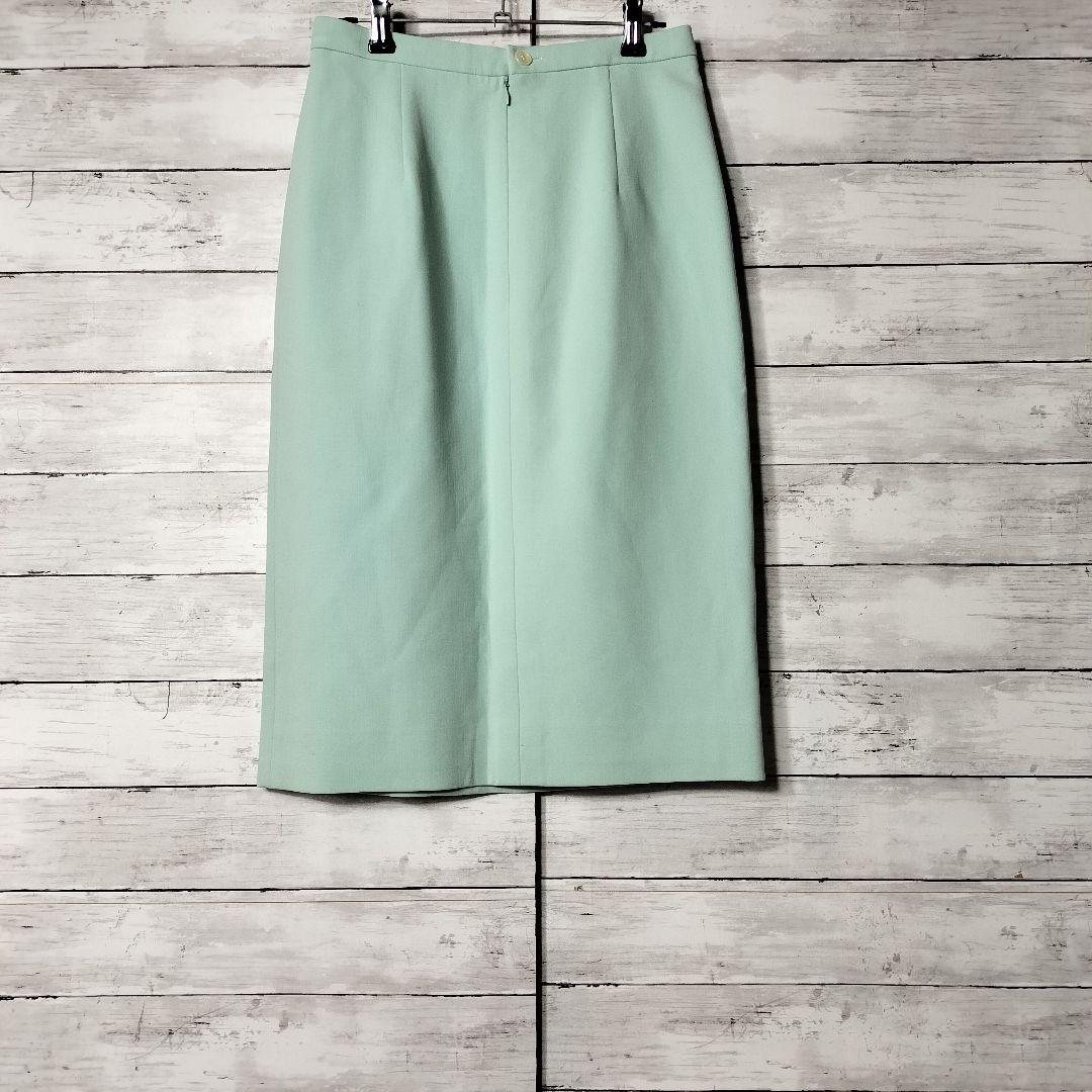 CELINE スカートスーツ セットアップ ダブルジャケット ビッグカラー CELINE スカートスーツ セットアップ ダブルジャケット ビッグカラー