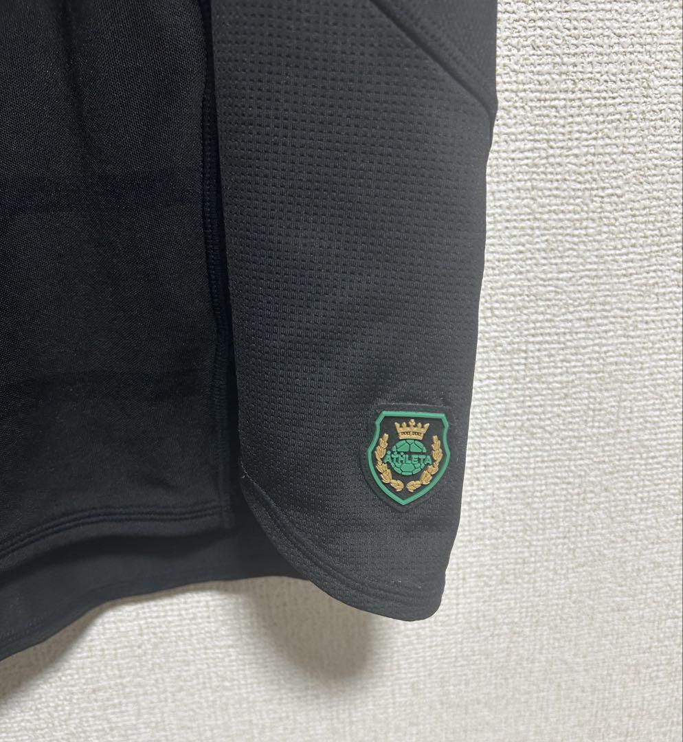 東京ヴェルディ トレーニングウェア XO 黒　プラクティスシャツ　アスレタ　美品