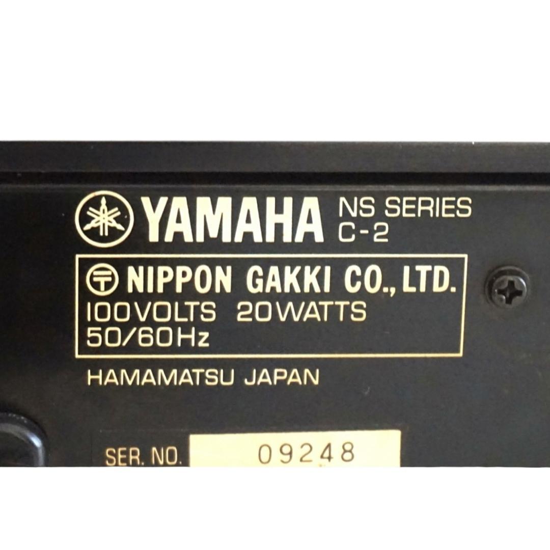 YAMAHA ヤマハ　C-2 ブラック　プリアンプ