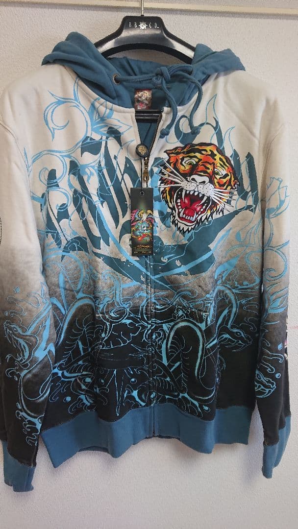 期間限定値下 エド ハーディー パーカー 未使用 クリスチャン オードジェー 期間限定値下 エド ハーディー パーカー 未使用 クリスチャン オードジェー