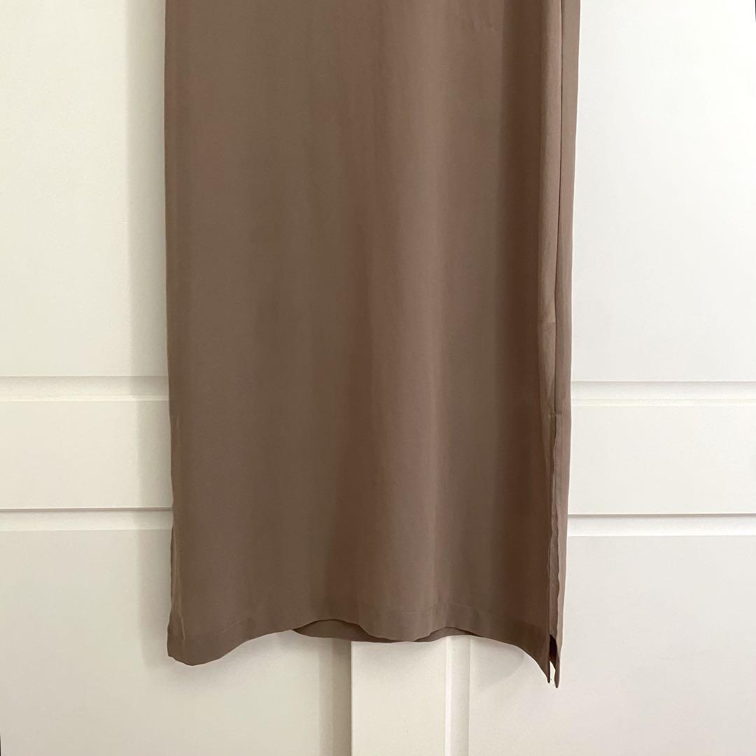 CLANE クラネ SEE-THROUGH LONG TOPS ブラウン 美品