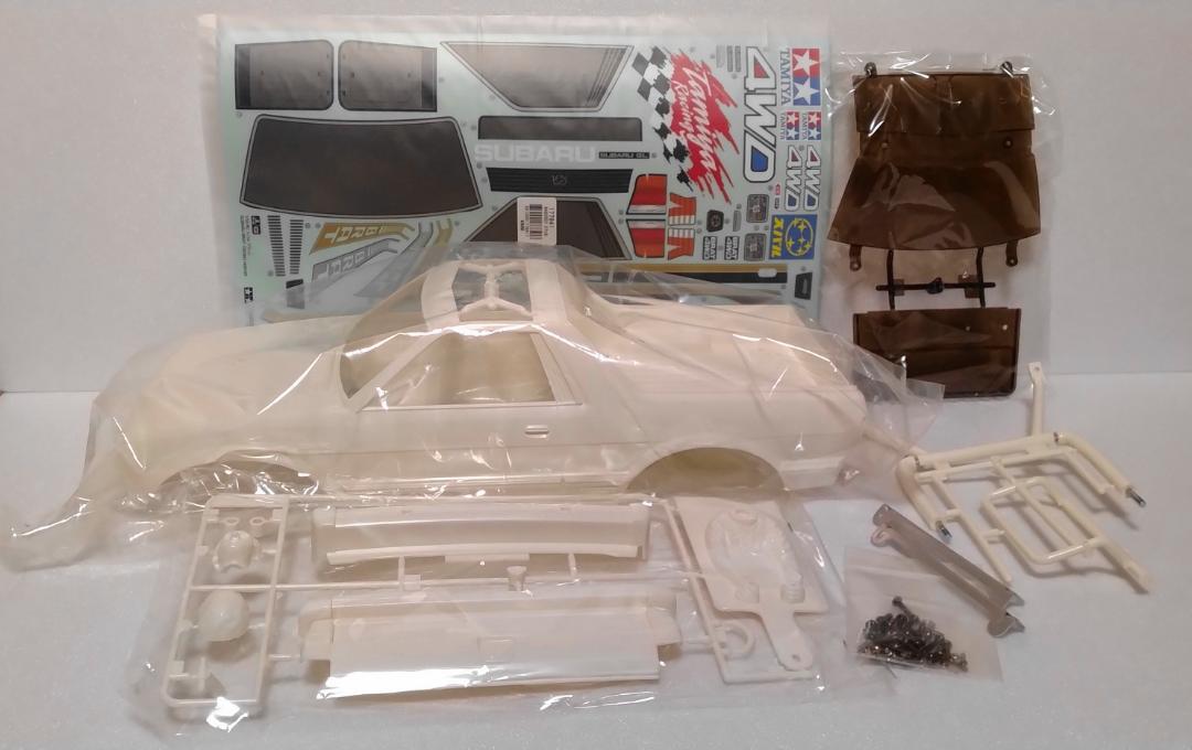 タミヤ　TAMIYA　スバル・ブラットスペアボディ（オマケ付き）
