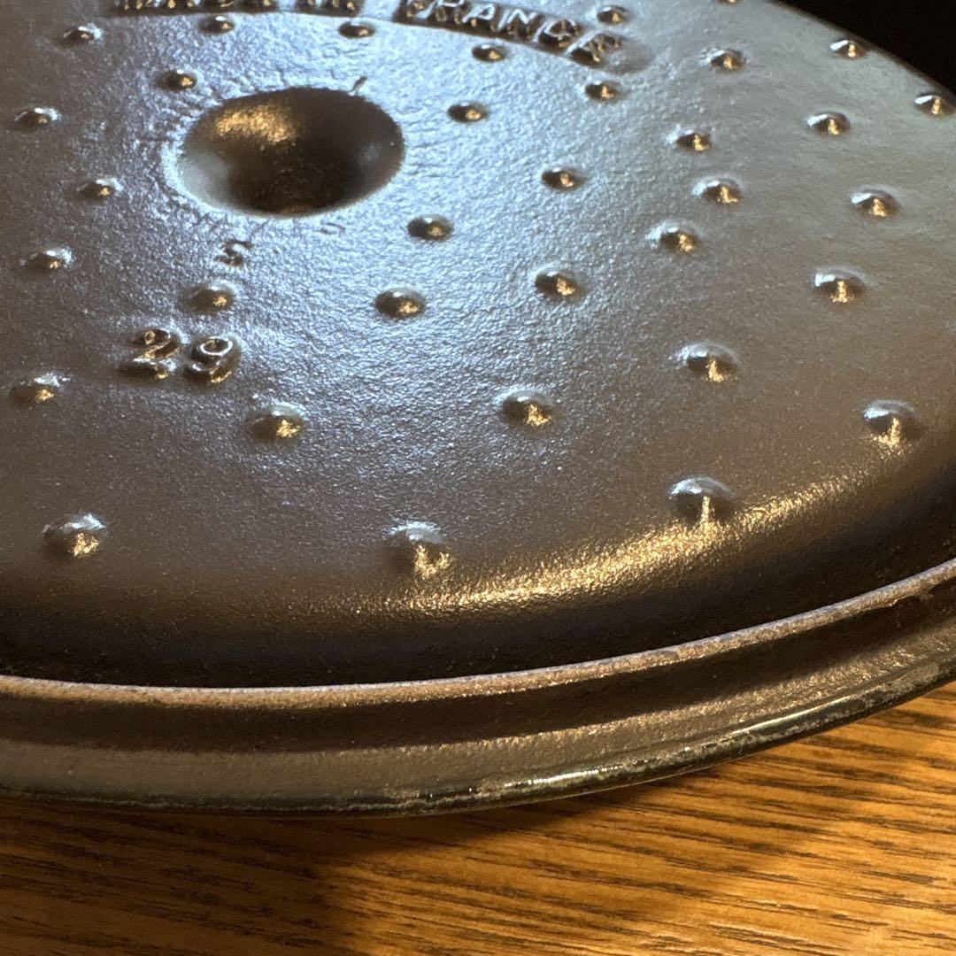 STAUB グリーン 鍋　中古