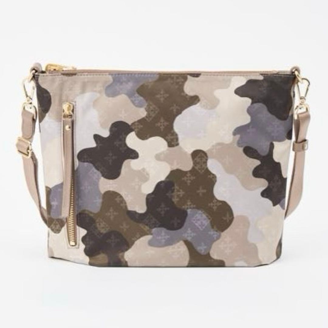 russet リバーシブルショルダーバッグ 迷彩 CE-362