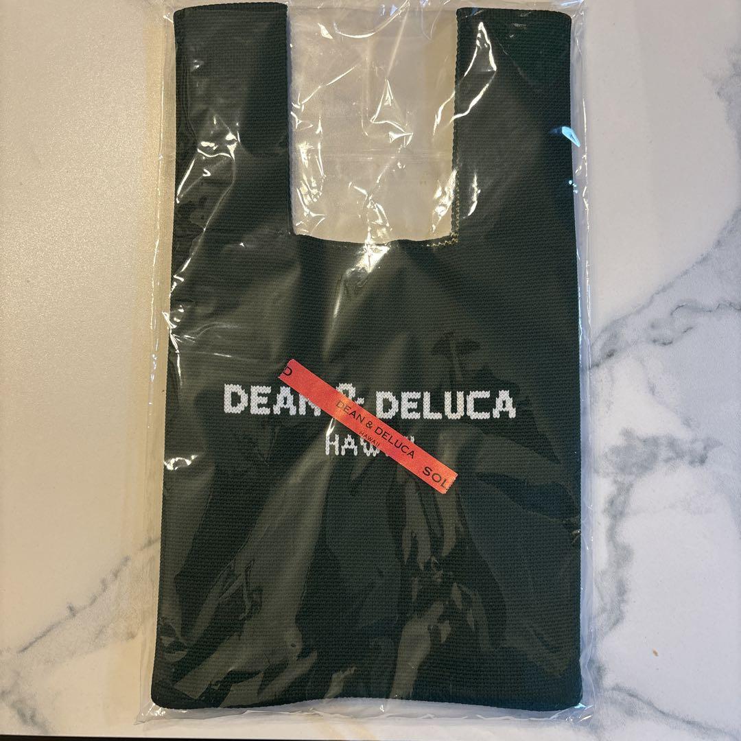 超特価セール開催！！ DEAN & DELUCA カカアコ限定グリーンニットバッグ 新品未使用未 バッグ