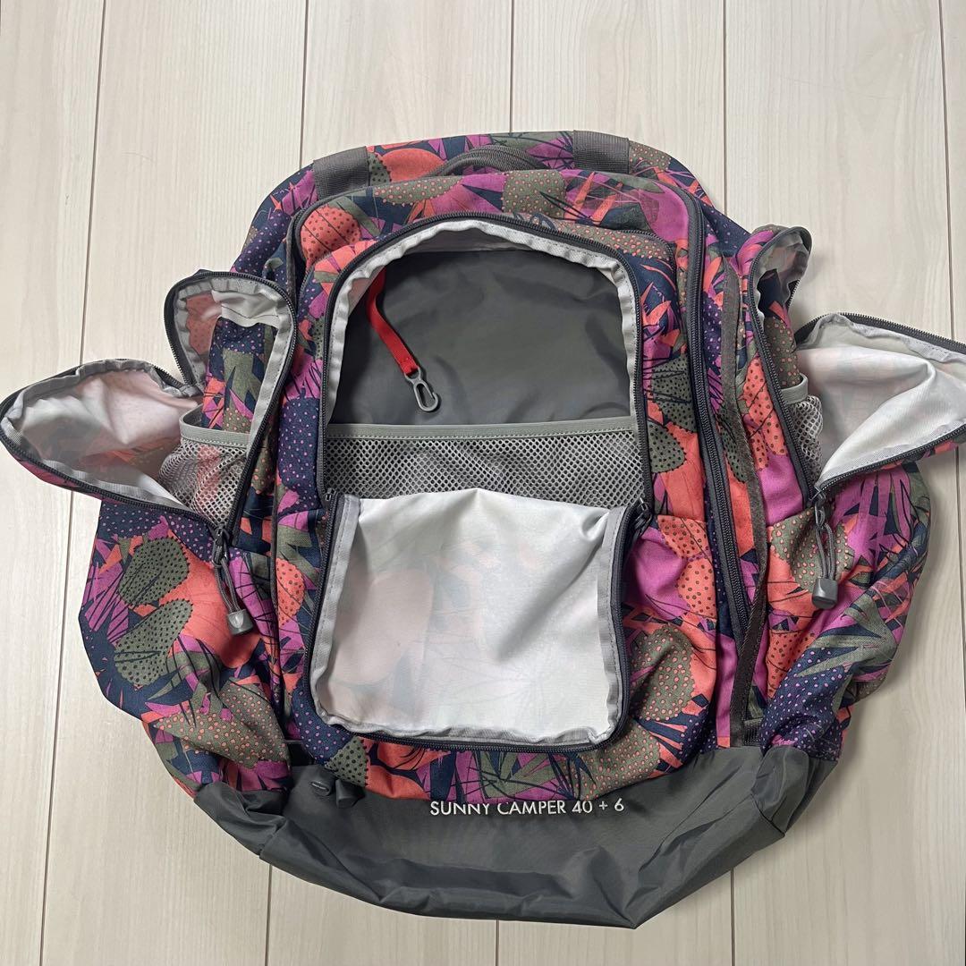 THE NORTH FACE サニーキャンパー 40+6 宿泊行事 キャンプ