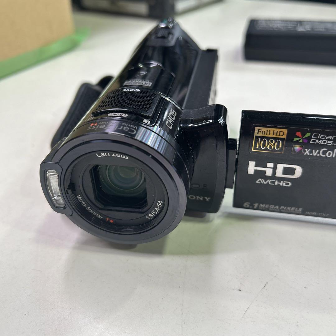 4746【動作品】SONY HDR-CX7 デジタルビデオカメラ ハンディカム