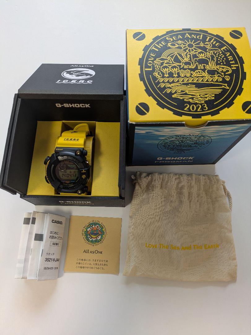 G-SHOCK FROGMAN GW-8200K-9JR　イルクジ