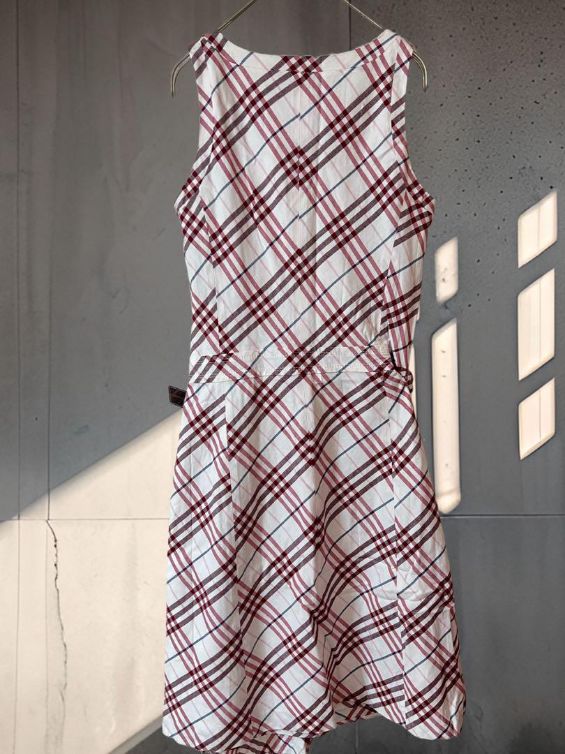 美品　Burberry ブルーレーベル　チェック　ワンピース　38 三陽商会