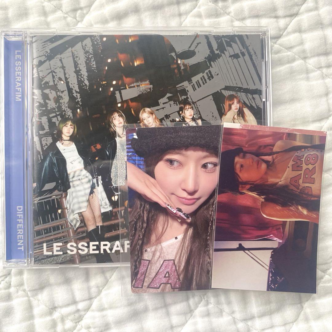 LE SSERAFIM different サクラ HMV トレカ アルバム ① - メルカリ