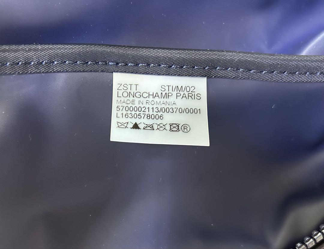 LONGCHAMP ネイビー バッグ