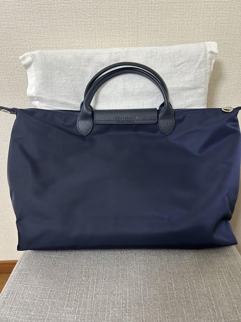 LONGCHAMP ネイビー バッグ