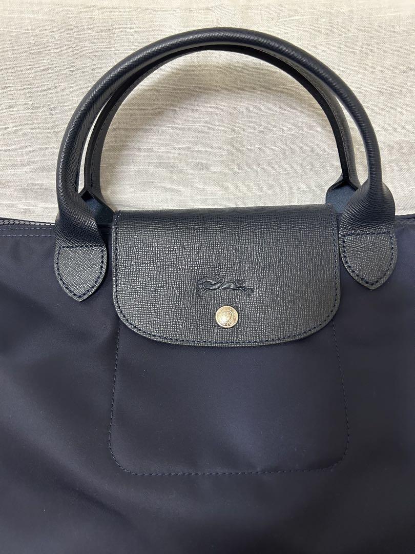 LONGCHAMP ネイビー バッグ