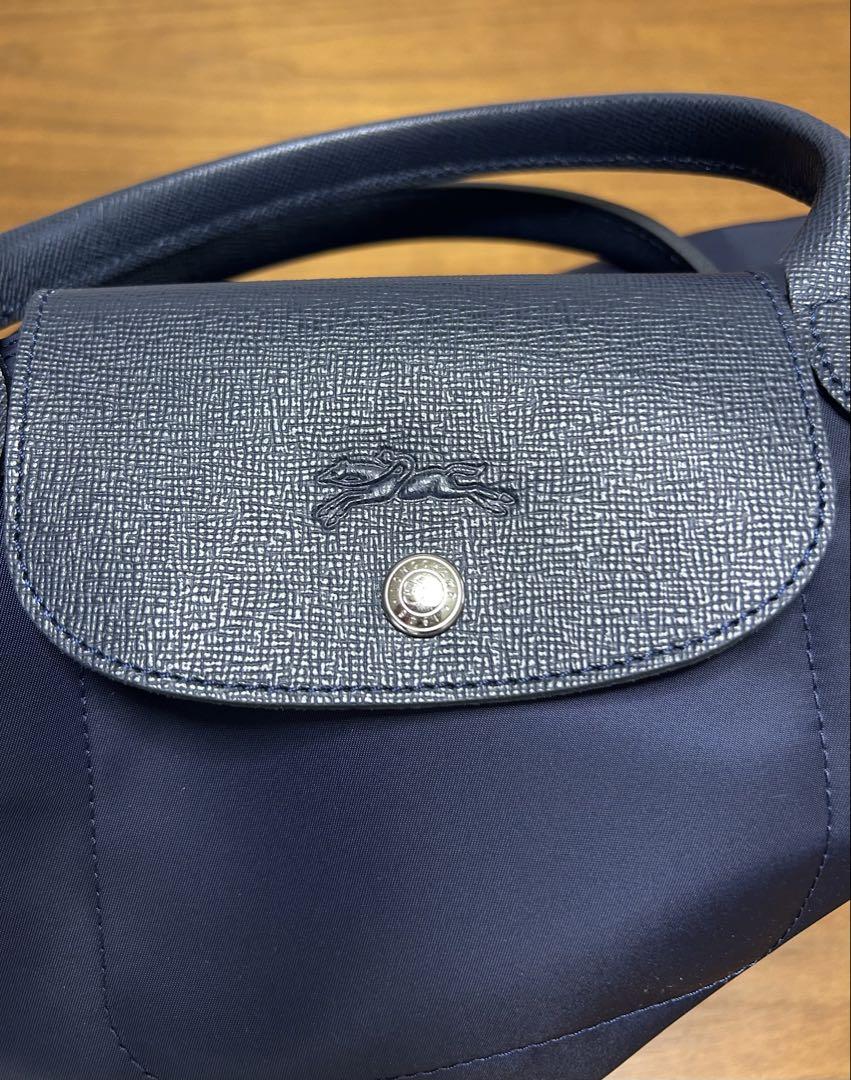 LONGCHAMP ネイビー バッグ