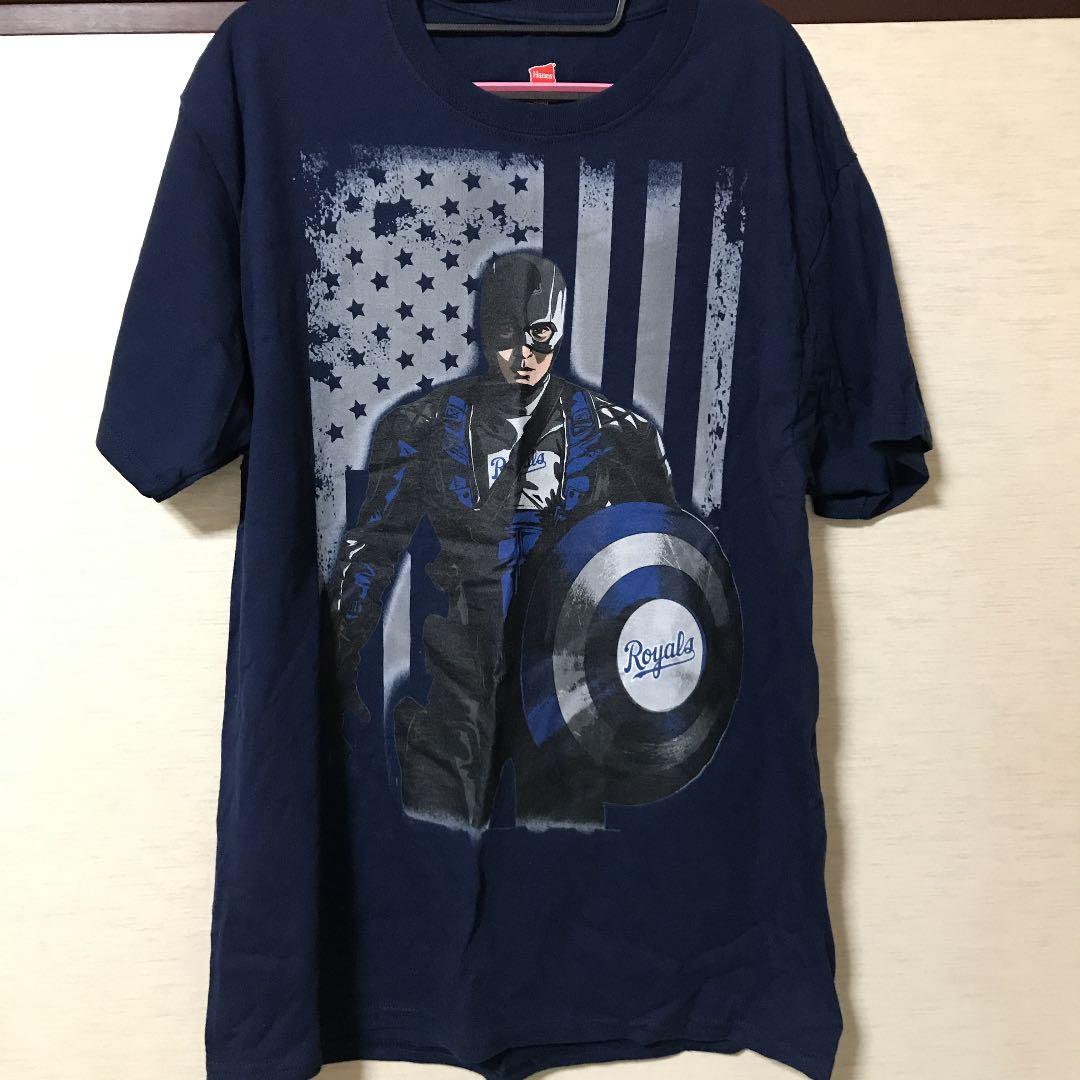 メルカリ キャプテンアメリカ Tシャツ Tシャツ カットソー 半袖 袖なし 1 500 中古や未使用のフリマ