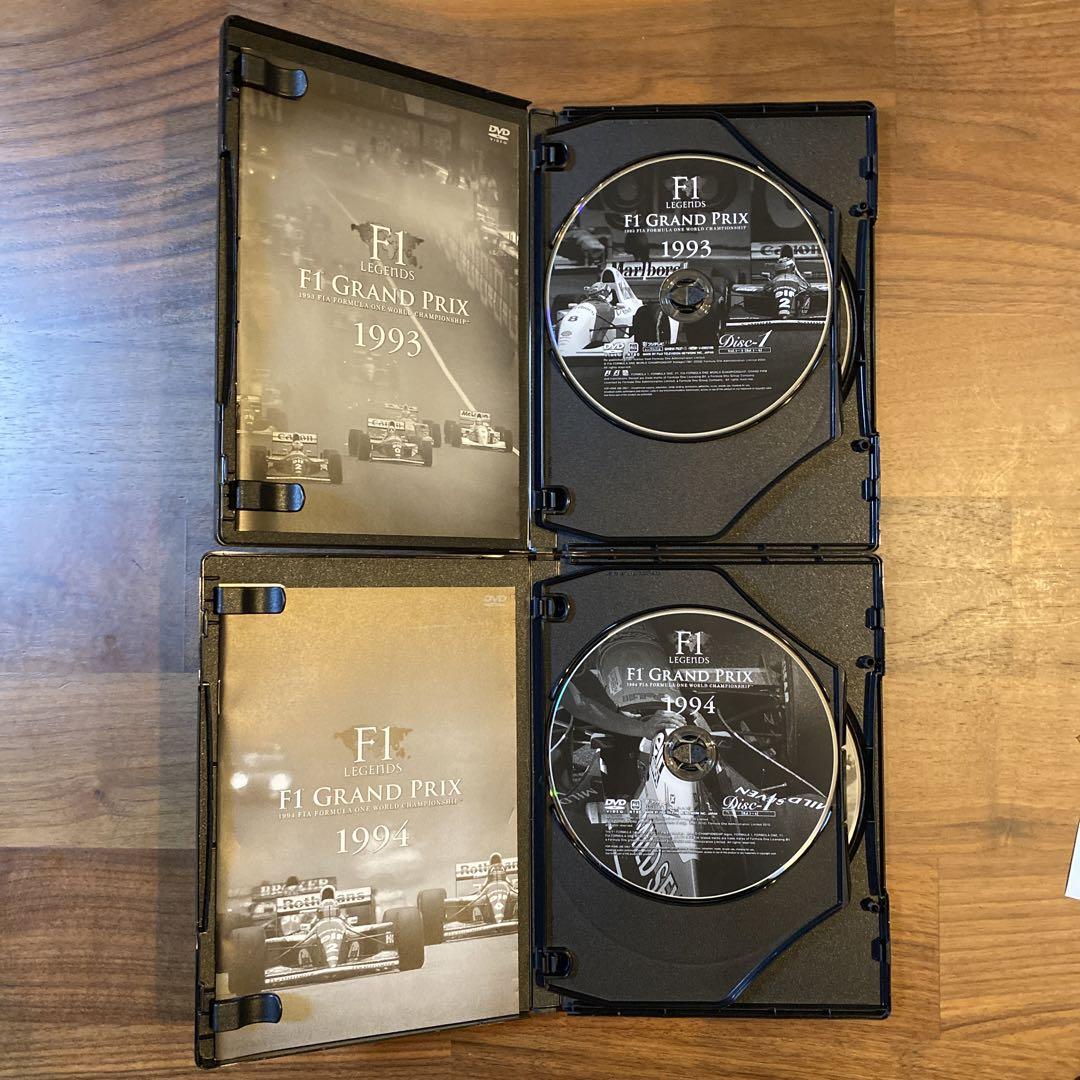 新品・未開封 多数】F1 LEGENDS 1987〜1995 総集編 全9巻