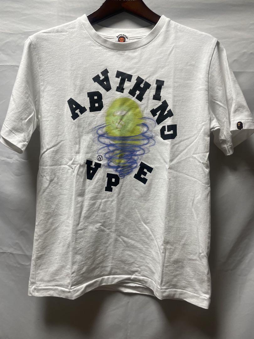 BAPE KIDS Tシャツ 160 白 アベイシングエイプ 女性にも◎