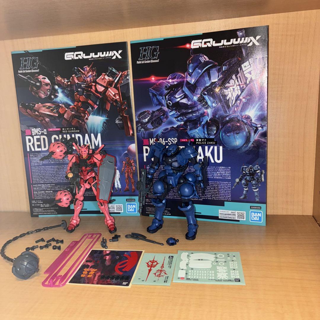 注目ブランドのギフト 軍警ザク 赤いガンダム ガンプラジャンク メルカリ - GQuuuuuX ロボット
