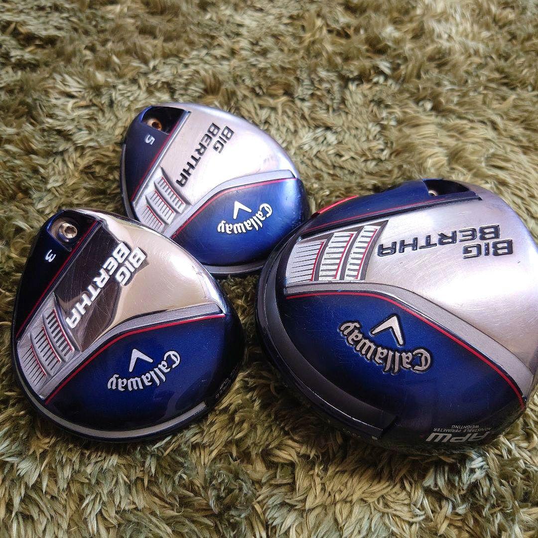Callaway ✨ビッグバーサ✨ ヘッドのみ 3点セット！ レフティ