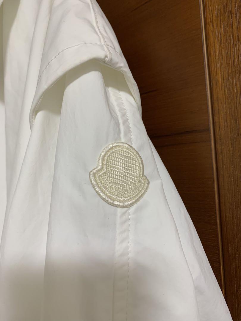 新品　モンクレール　coral 白1 ジーニアス　トレンチ　moncler